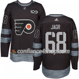 Adidas Maillot de Hockey Philadelphia Flyers Jaromir Jagr 68 1917-2017 100th Anniversary Noir Authentic - Homme